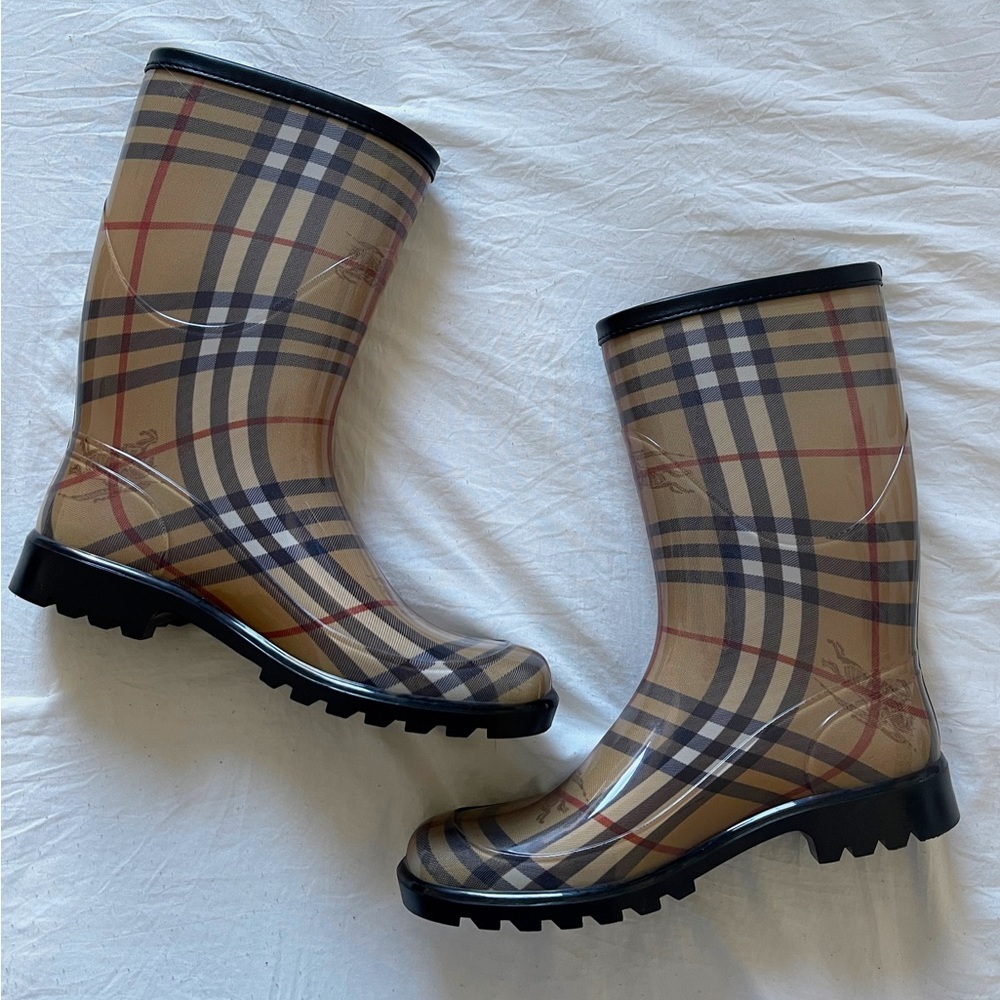 Burberry Women’s Rain Boots - Size 8/39